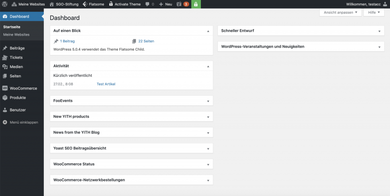 Datei:Print Screen Wordpress Backend.png